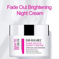 krim hilangkan jeragat berkesan Pigmentation removal Dr Rashel fade spots Night cream Krim malam jer