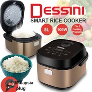 Dessini Smart Rice Cooker 5L / Periuk Nasi 5L