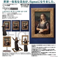 【萬歲屋】預購24年3月 代理版 Figma 桌上美術館 李奧納多 達文西 蒙娜麗莎的微笑 蒙娜麗莎 免訂金 0522