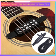 COD DISKON BANYAK Fishman Acoustic Guitar 12 Hole Pickup Microphone Gitar - Acoustic Guitar 12 Hole