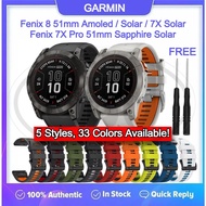 Garmin Fenix 8 51mm Amoled Solar / Fenix 7X Pro 51mm Sapphire Solar / Fenix 7X Solar QuickFit Tali W