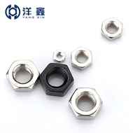 Hex Nut Black Nickel White Hex Nut Nut M3M4M5