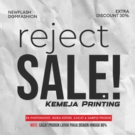 DGM Kemeja Printing Pria Rejected Sale / Defect Sale