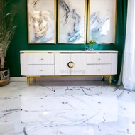 QISSAN LIVING Micha TV Cabinet Table Aesthetic TV Cabinet Table Luxury TV Buffet Table