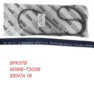 6PK1178 TOYOTA SIENTA 1.5 NSP170 FAN BELT 90916-T2038