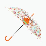 雙龍可愛動物透明傘 大傘面防風環保傘(熊)