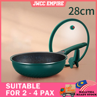 NON STICK KING Diamond Peek Material Non stick Frying Pan 26CM 28CM PAN 32CM PAN 34CM PAN Non Stick
