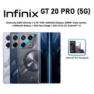 🇸🇬Fast Delivery + FREE Infinix Game Kit + Infinix GT 20 Pro 5G (8+8GB RAM + 256GB ROM) 45W Fast Char