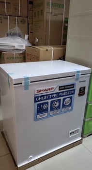 Shařp 5.4cuft inverter freezer brand new