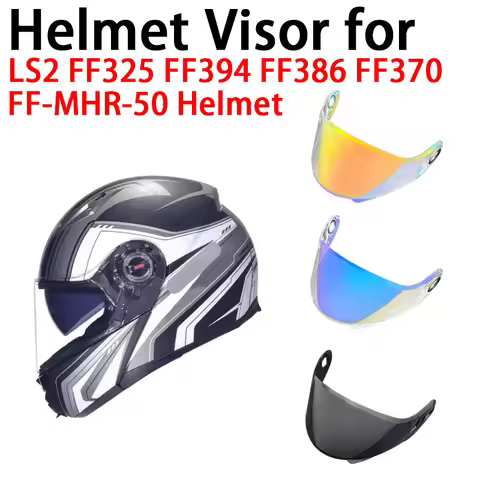 FF394 Helmet face Shield for FF325 FF370 FF386 Visor High strength toughness FF-MHR-50 helmet access