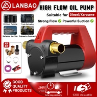 Portable 12V/24V/220V Electric Fuel Transfer Pump Self-priming Diesel Pump Diesel Kerosene Pump Elec