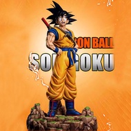 32cm Anime SSJ3 Goku Dragon Ball Figures Super 3 Saiyan Son Goku Action Figures PVC Collection Model Ornamen Gifts Toys