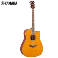 HY&amp; Yamaha（YAMAHA）FGC-TA VTVibrating Guitar Veneer Missing Angle Electricity Box Folk Acoustic Guitar Retro RDDC