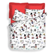 Disney Mickey Mouse Fitted Sheet Set / Disney Mickey Mouse Summer Light Quilt, 900 Thread Count Micr