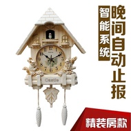 European Cuckoo Bird Wall Clock Living Room Timekeeping Cuckoo Clock Clock Children's Room Decoratio
