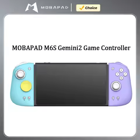 MOBAPAD M6S Gemini2 Game Controller,Joypad with Hall Joystick Left Right Handle Grip Console for Nin