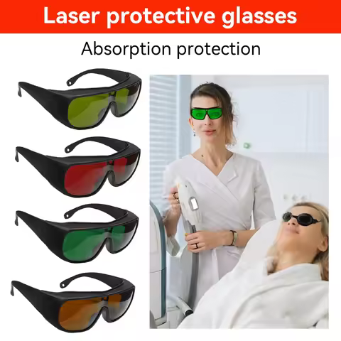 Laser Protection laser glasses 10600nm OD6 UV400 532nm 808nm 1064nm Laser Safety Glasses IPL glases 