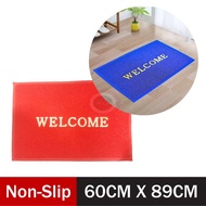 Non-Slip Welcome Coil Mat Cushmat Entrance Mat Welcome Mat Door Mat Floor Mat PVC Carpet Tikar