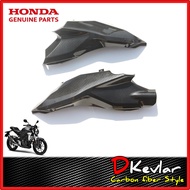 ฝาครอบข้าง CB300R ซ้าย-ขวา อะไหล่แท้ศูนย์ เคลือบลายเคฟล่า Water Transfer Printing ฝาครอบข้าง  D-Kevl