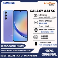 Samsung GALAXY A34 8/128GB | 8/256gb Official Warranty