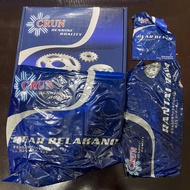 CRUN BYSON GEARSET GEAR SET RANTAI PAKET MOTOR BISON OLD LAMA GIRSET GIR RANTE CHAIN
