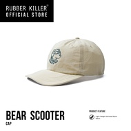 Rubber Killer - BEAR SCOOTER - WRINKLED NYLON CAP (หมวกแก๊ป หมวกผู้ชาย หมวกผู้หญิง)