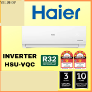 HAIER AIR CONDITIONER UVC Sterilization INVERTER 1.5HP MODEL:HSU-13VQC22