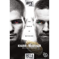 Laminated Official Ufc Khabib Vs Conor Mcgregor Sports Poster Dry Erase Sign Officially Licensed Mer