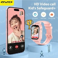 Awei H29 Smart Watch 4G Sim Card Kids Waterproof Call Children Built in GPS Telephone montre Intelligente Pour Enfants