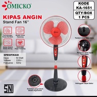 (GS) Omicko 16" Stand Fan Omicko Fan/ can be Kediri and Sitting