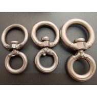LEMBU/KANBENG 8 SWIVEL / BULL / SHEEP NOSE RING / STAINLESS STEEL SWIVE