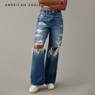 American Eagle Super High-Waisted Baggy Wide-Leg Jean กางเกง ยีนส์ ผู้หญิง แบ็กกี้ ไวด์เลก เอวสูง (W