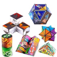 Magnetic Unlimited Children's Deformation 3d Three-Dimensional Block Flip Thinking Toy Rubik's Cube 