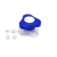 Transparent Transparent Children's Medicine Powder Device Baby Milling Pill Box Medicine Powder Box Crushing Pill Device Milling Pill Grinder