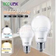 ECOLINK LED BULB 19/13/9/7/5/3WATT