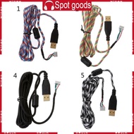 WIN Soft Durable Mouse Line Replacement Mouse Accessories Mouse Wire Wear-resistant