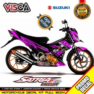 Decal Satria Fu Facelift 2014 Full Body Stiker Satria Fu Facelift 2014 Full Body Striping Satria Fu