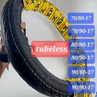 KRX TUBELESS TIRE 90/80X17  90/90X17   110/90X17   120/80X17    110/70X17