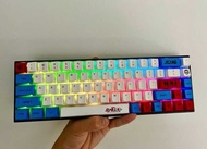 Keys am 124 Keycaps Profile PBT Dye Subbed For Cherry MX Switch Mechanical Keyboard RK61/An