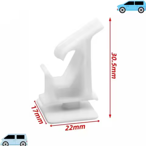 2Pcs Seat Trim Clip 71769-60020 for Toyota Prado Land Cruiser Retainer 71769-60040