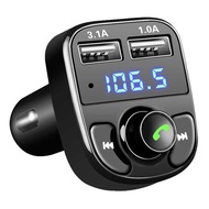 Audio Mobil Bluetooth Berkualitas - Bluetooth Audio Receiver FM Transmitter Handsfree with USB Car Charger