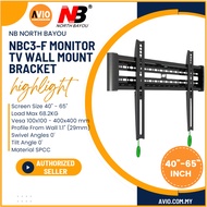 NB North Bayou 40"-65" 40 43 48 50 55 60 65 Inch TV Monitor Fixed Wall Mount Bracket C3F C3-F NBC3-F