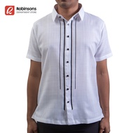 Obra Ni Juan Inno Fit Polo Barong   - White