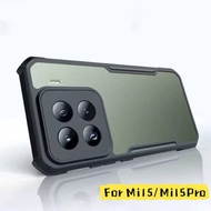 Color Edge Case Clear Back For Xiamo Mi15 Mi15Pro Shockproof Redmi Mi15 Pro