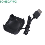 SOMEDAYMX Smartwatch Charging Cable Safe Fast Smartwatch Accessories For HW22 Black 30cm Smartwatch 