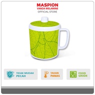 Maspion Vanda Melamin Mug 4 Inch + Tutup