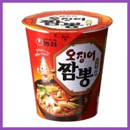 ☜ ↝ ✒ ❤ NONGSHIM SQUID JJAMPONG SMALL CUP 67G ( OJING O JJAMPONG SQUID RAMEN CUP NOODLES )