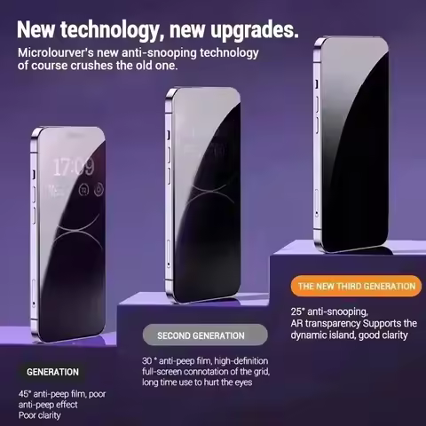 3PCS Privacy Peep Anti-Spy Tempered Glass Film for OPPO Reno 13 14 12 FS 11A 8 Lite 7Z 10 Pro Plus 8