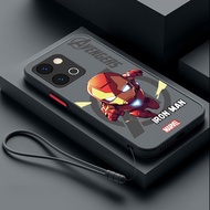 Redmi 15C POCO C85 Redmi15C Marvel Iron Man Matte Hard Case Cute Durable Cover Lovely Cartoon Casing