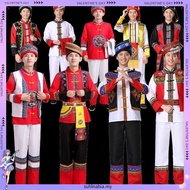 Ethnic Costume Men's Miao Ethnic Yao Ethnic Dong Ethnic Dance Costume Native Family Majestic Perform